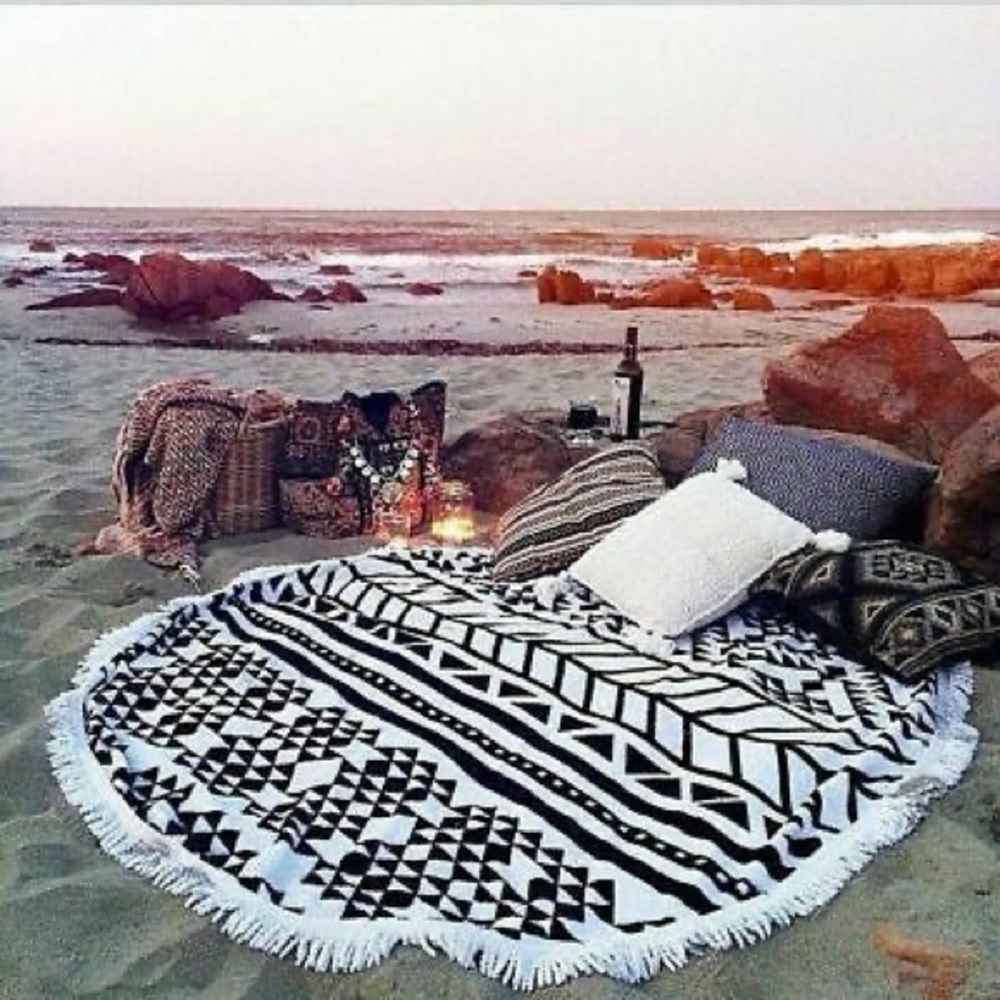 Beach / Lawn Blanket / or Body Wrap & Shawl